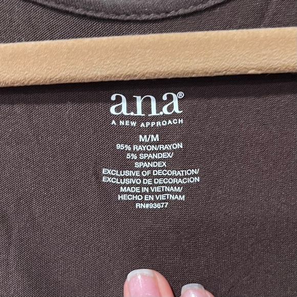 New A.N.A Brown Comfy Flowy Maxi Dress - Picture 7 of 9